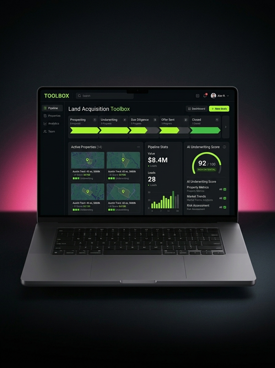 Land Exchange Toolbox Dashboard